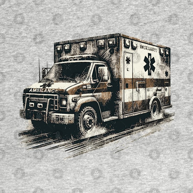 Ambulance by Vehicles-Art